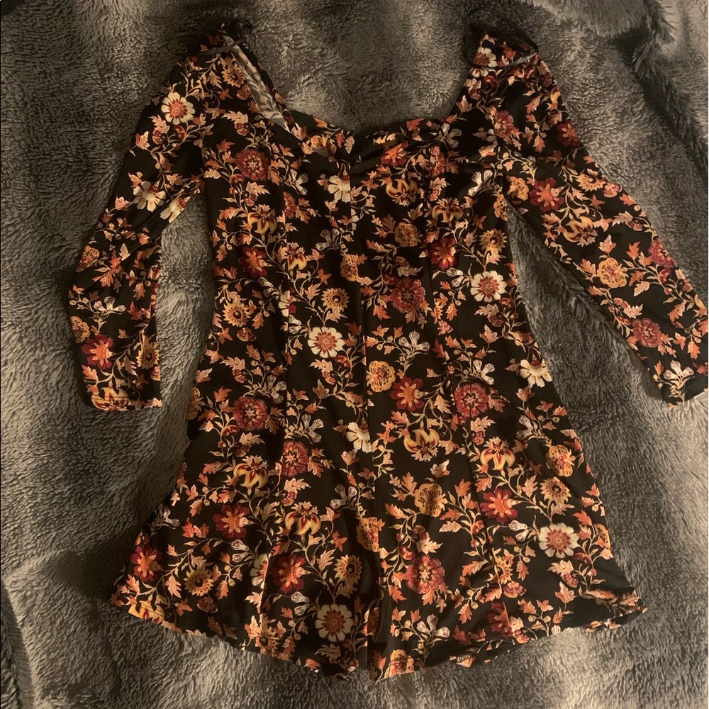 F21 Romper floral boho